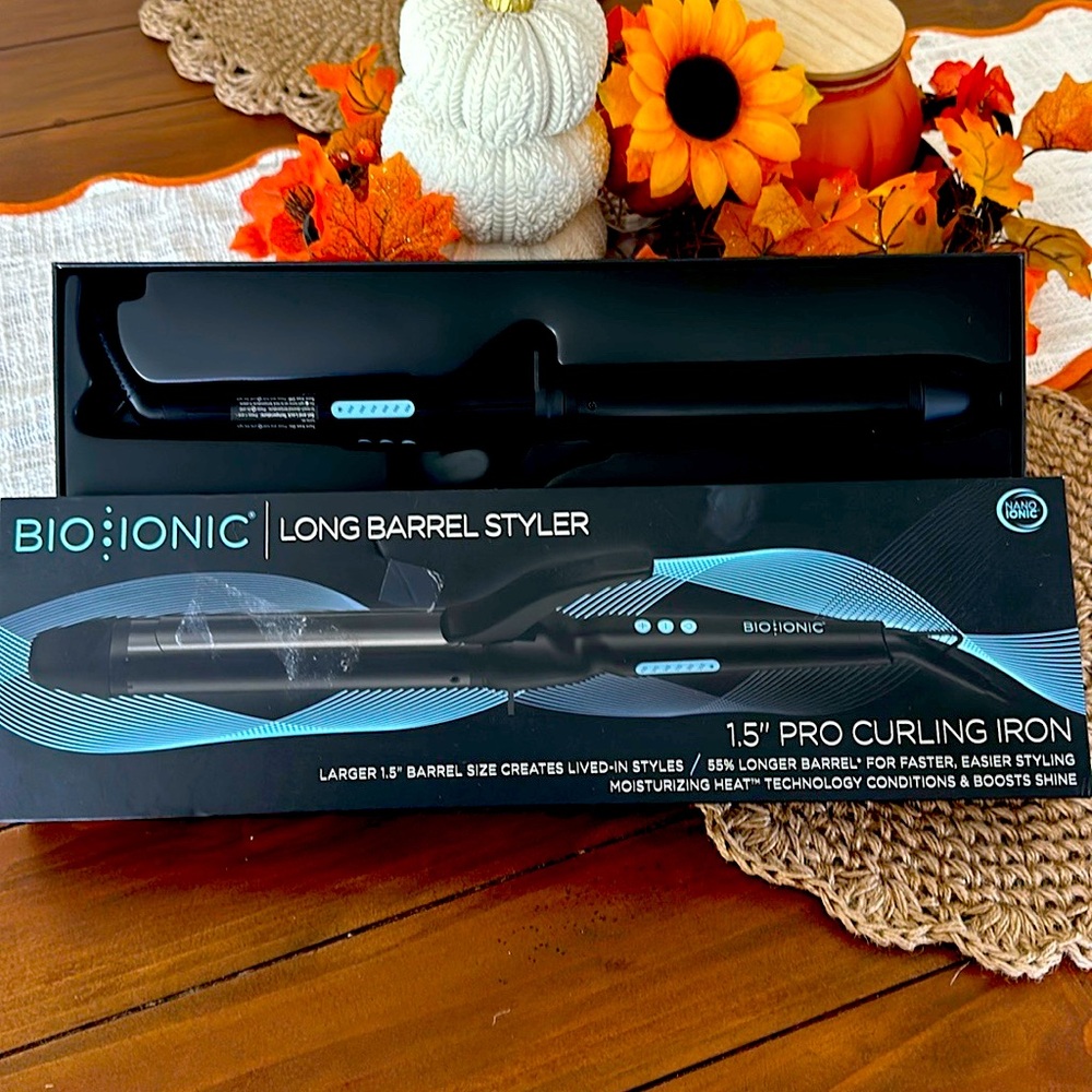 Bio ionic 1.5” pro curling iron